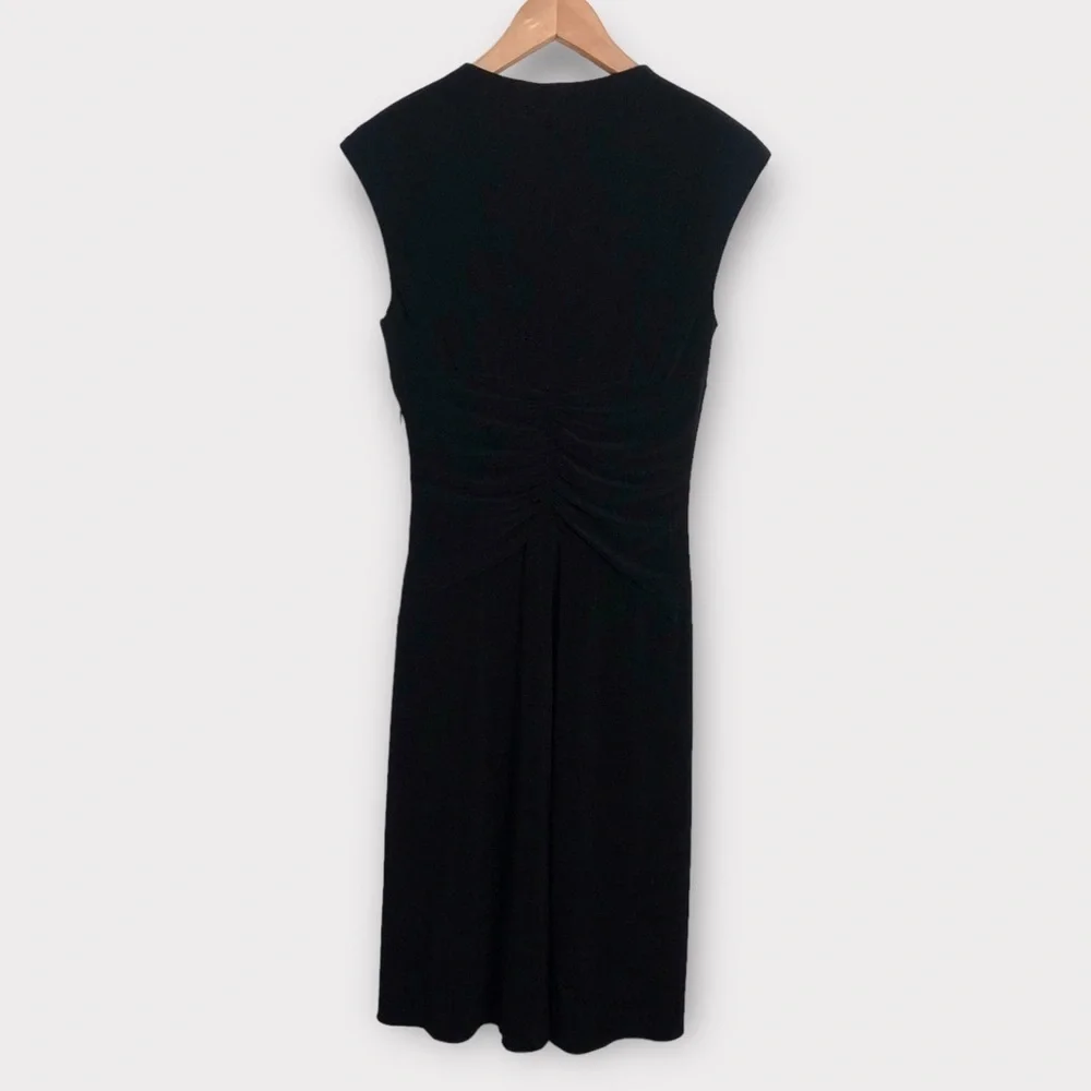 Vintage Laundry by Shelli Segal Sleeveless Ruched Waist Dress